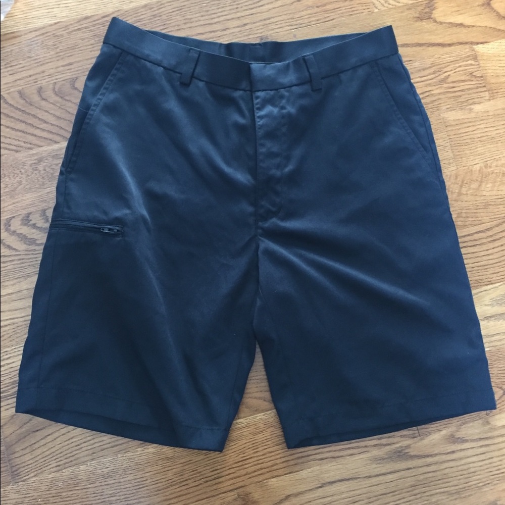 Black dress shorts 32W